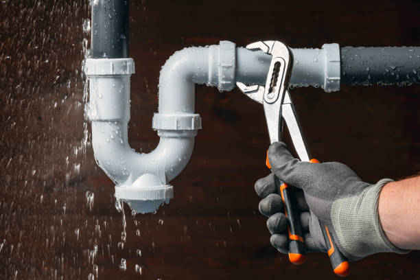 Professional Emergency Plumber technician working in Pella, IA